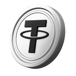 สัญลักษณ์ Tether USDT ที่ปรากฏในหน้าข้อมูลบัญชี